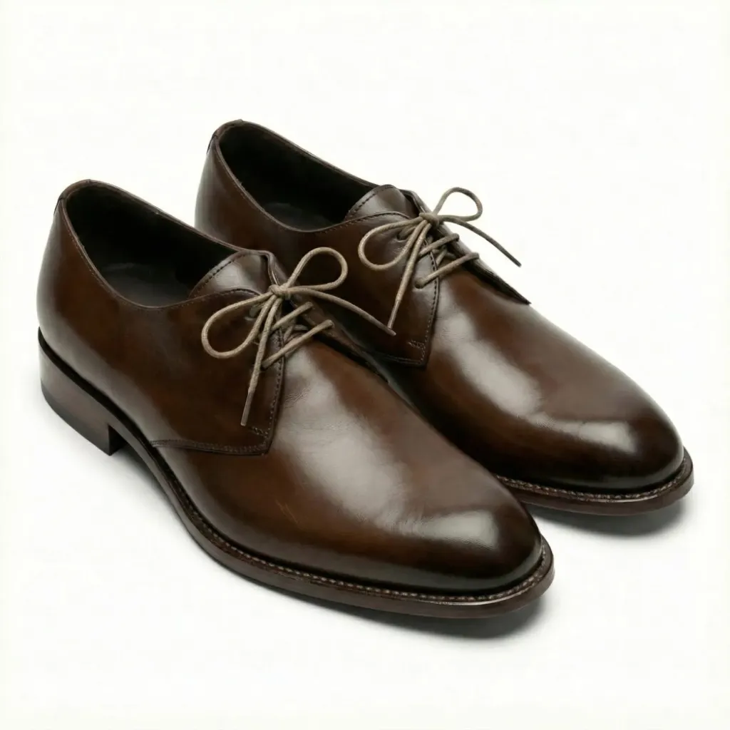 Heritage Walnut Derby Shoes (US 6 / EU 38 / UK 5)