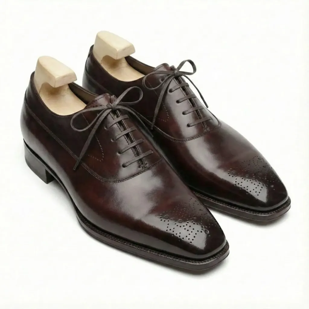 Imperial Bordeaux Wholecut Brogue Oxfords (US 6 / EU 38 / UK 5)
