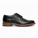 Men’s Plain-Toe Black Derby