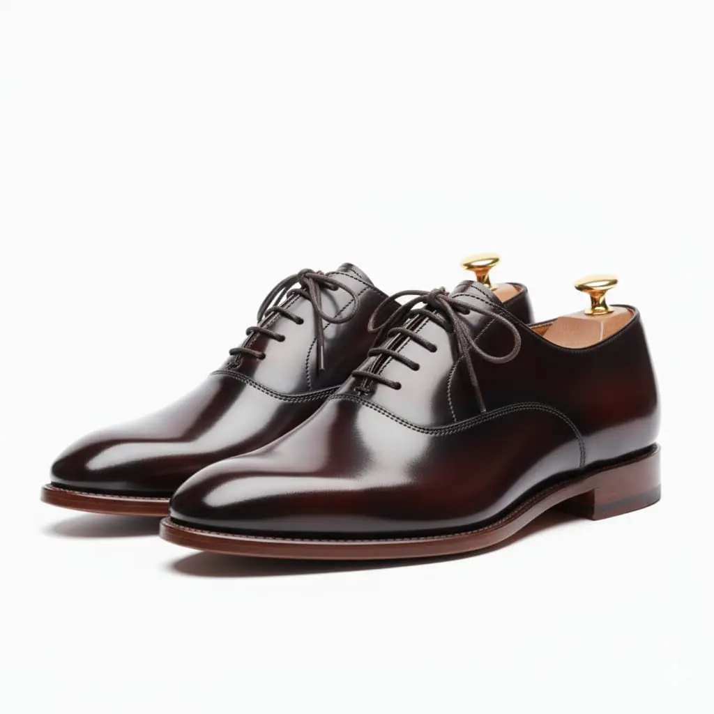 Regal Espresso Oxford – Wholecut Polished Leather Dress Shoe (US 6 / EU 38 / UK 5)