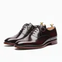 Regal Espresso Oxford – Wholecut Polished Leather Dress Shoe