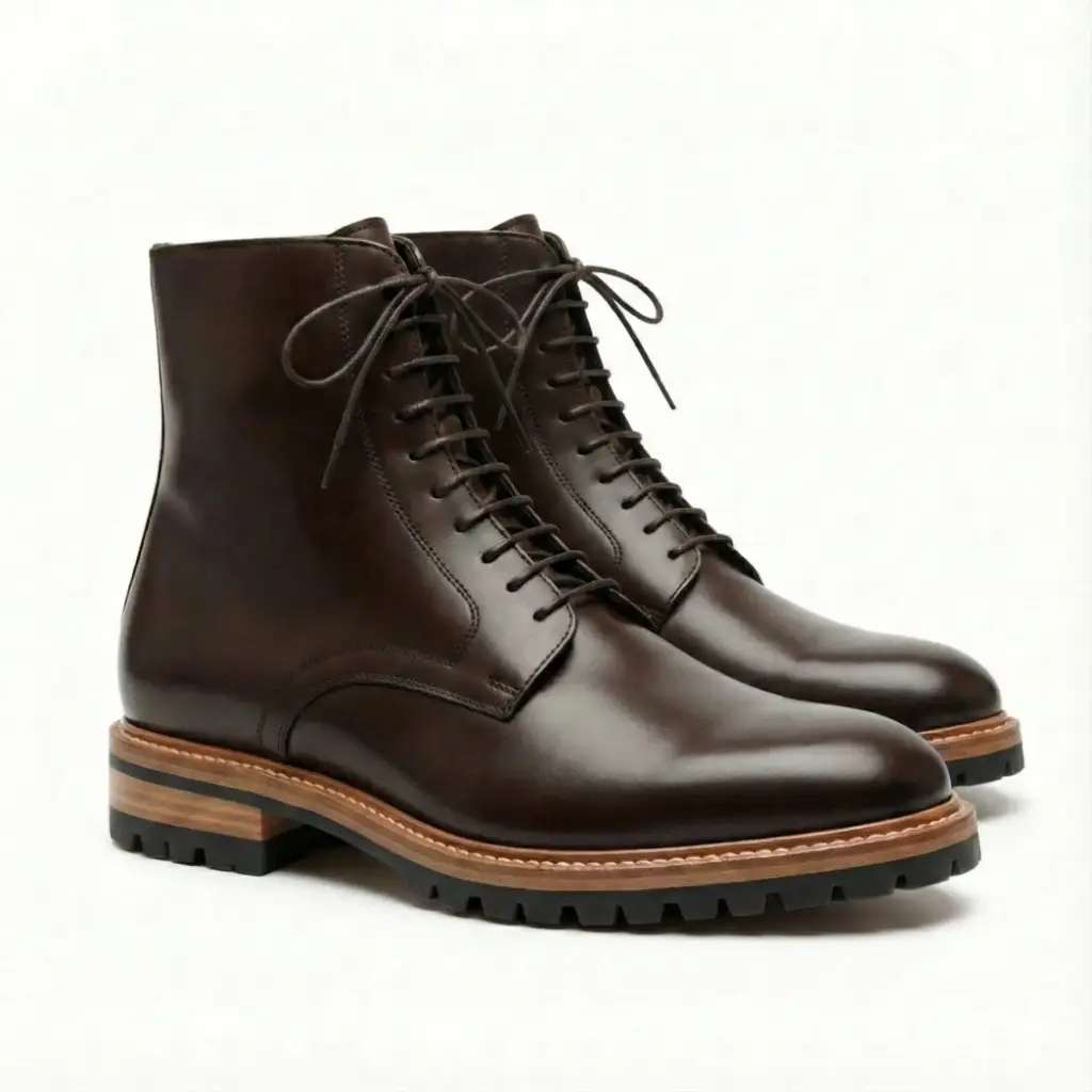 
Command Leather Lace-Up Boots (US 6 / EU 38 / UK 5)