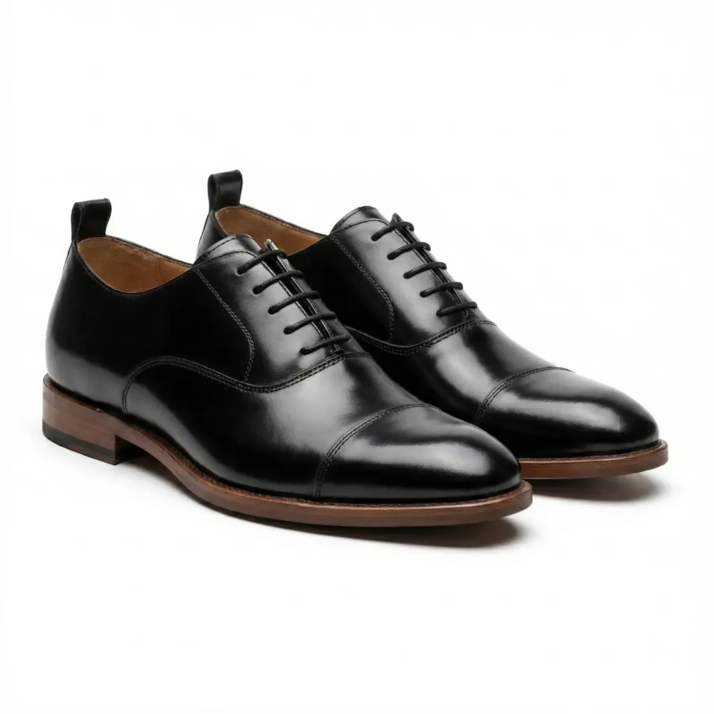 The Formalist Patent Pure Leather Oxford-Derby | Hand Welted (US 6 / EU 38 / UK 5)