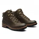 TrailForge Brown Trek Boots – Rugged Leather Outdoor Footwear