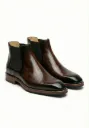 Monarch Patina Chelsea Boots – Handcrafted Brown Leather