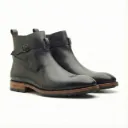 Midnight Black Jodhpur Boots — Sleek. Refined. Effortlessly Bold.