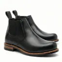 Regal Noir Chelsea Boots — Hand-Finished Full-Grain Leather